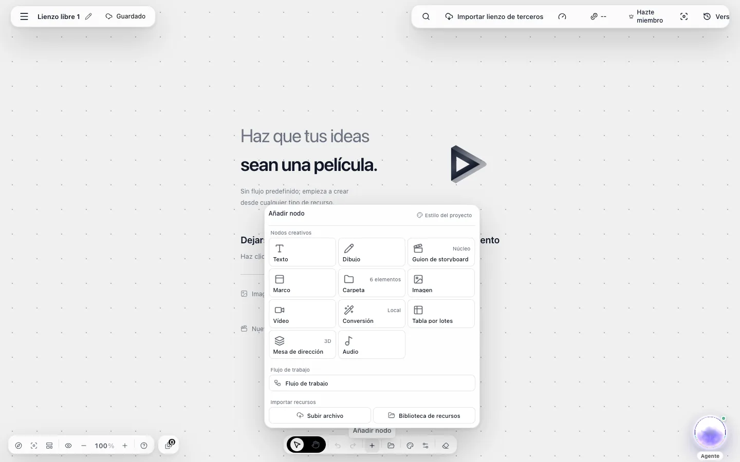 Ejecución de flujos en el nodo de trabajo para planos de series cortas